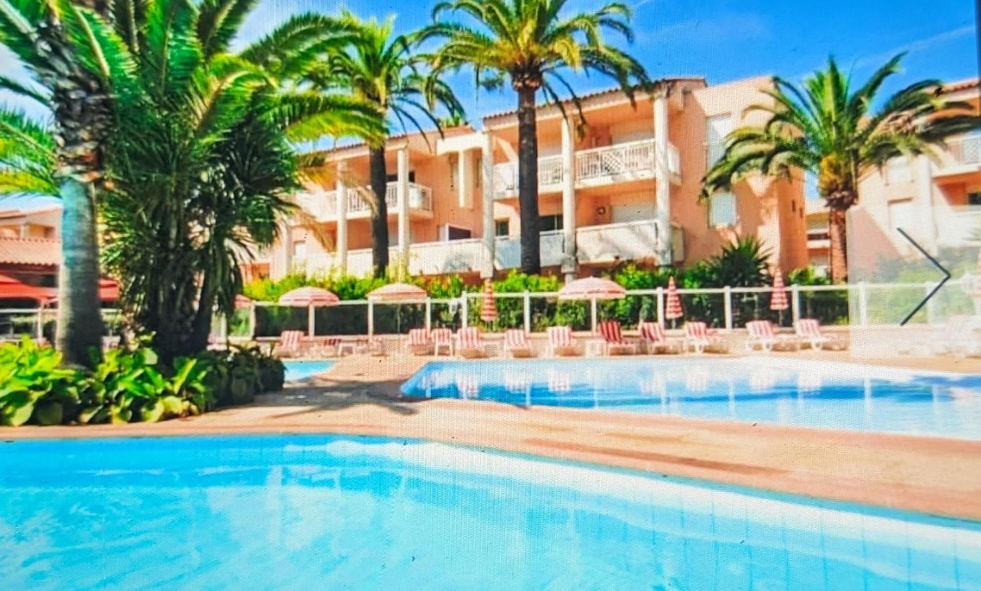 Residence De Vacances Avec Piscine & Transat, A 2 Minutes Des Plages - Bat N2 Vallauris Luaran gambar